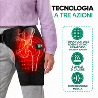 Arvelo Hip — Terapia a luce rossa, calore e compressione